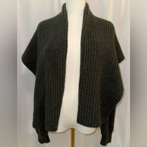 Vince Charcoal Ribbed Women's Sweater